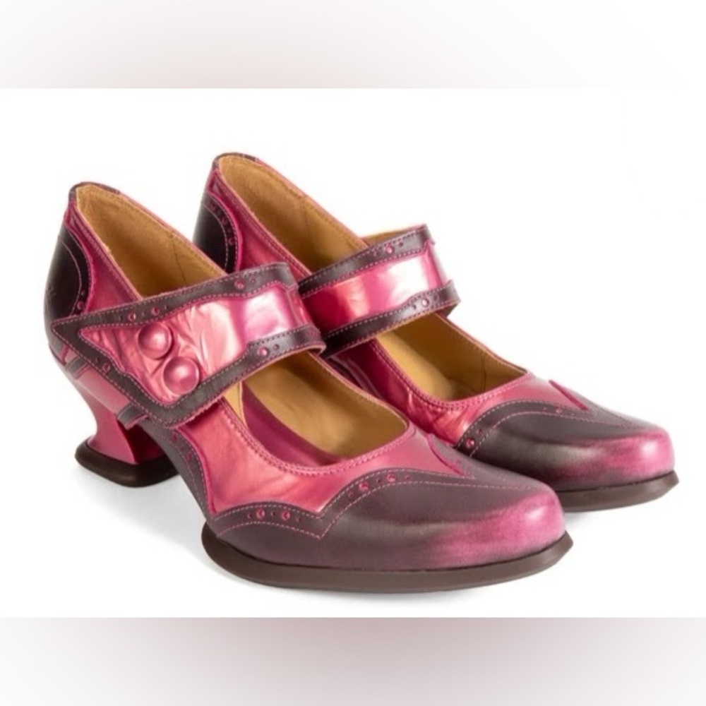John Fluevog Dorothea Heels Women’s size 8.5 - Picture 3 of 8